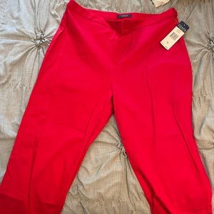 NWT Chaps Cropped Pants